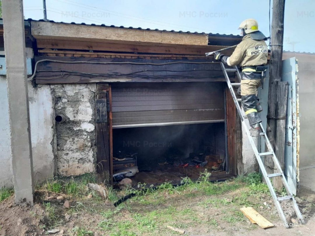 Пожар в Тайшетском районе