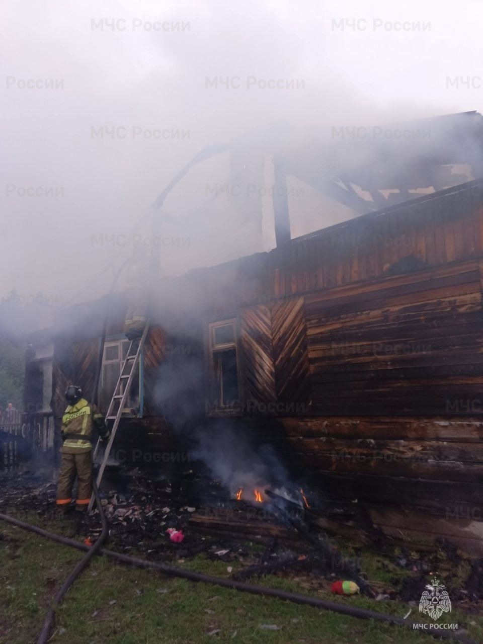 Пожар в Тайшетском районе