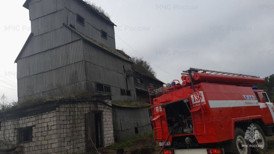 Пожар в Тайшетском районе