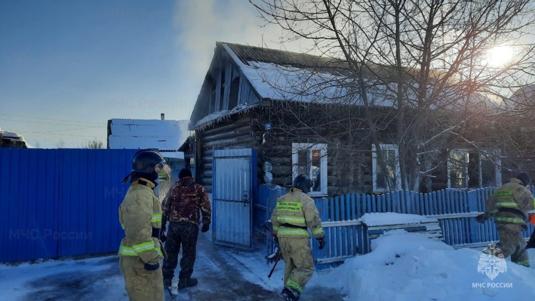 Пожар в Тайшетском районе